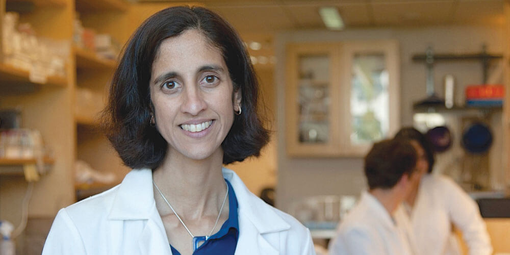 Dr. Tejal Desai, UCSF School of Pharmacy, is hopeful her lab’s device will soon improve outcomes for glaucoma patients.