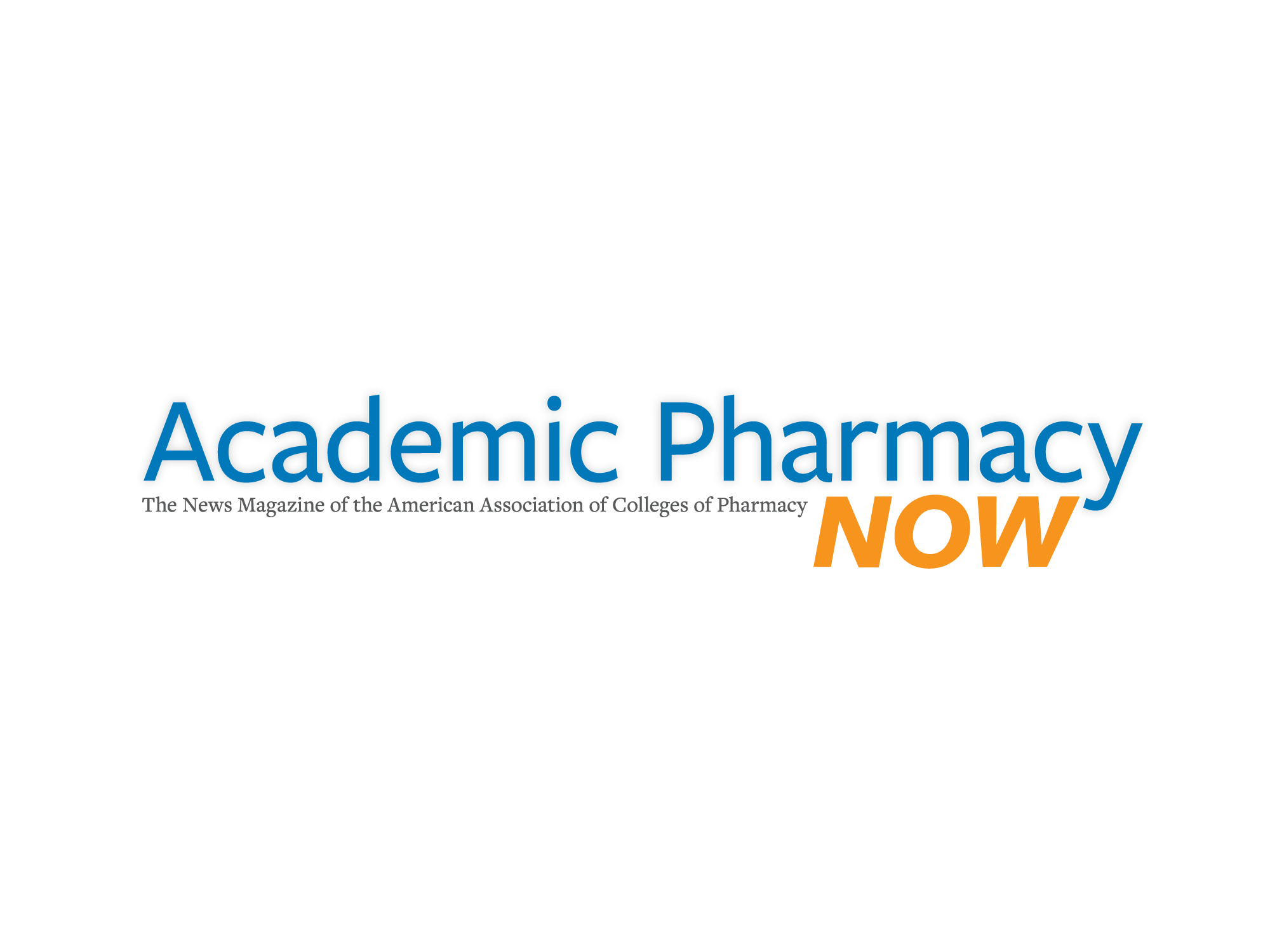 Academic Pharmacy Now logo - The news magazine of the American Association of Colleges of Pharmacy 