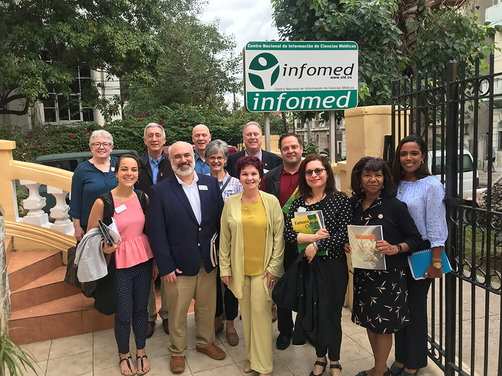 Group of Pharmacy University Deans and Other Officials in Cuba.