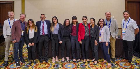 Student pharmacists from the CPD Section's Student Mock Trial in 2023.