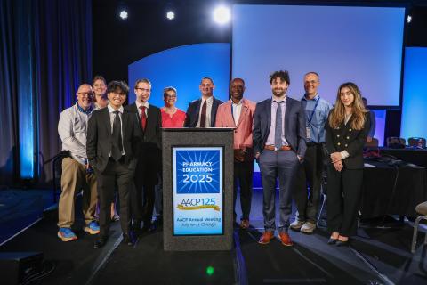 Student pharmacists from the CPD Section's Student Mock Trial in 2025.