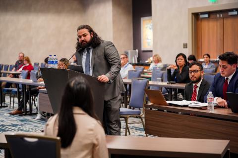 Student pharmacists from the CPD Section's Student Mock Trial.