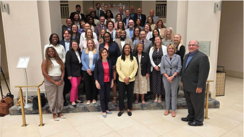 Members of the JCPP pose for a group photo in May 2026.